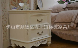 歐式韓式英式實(shí)木板式田園套房家具批發(fā)指南 雙人床頭柜公主床一件起批，廠家直供圖片參考